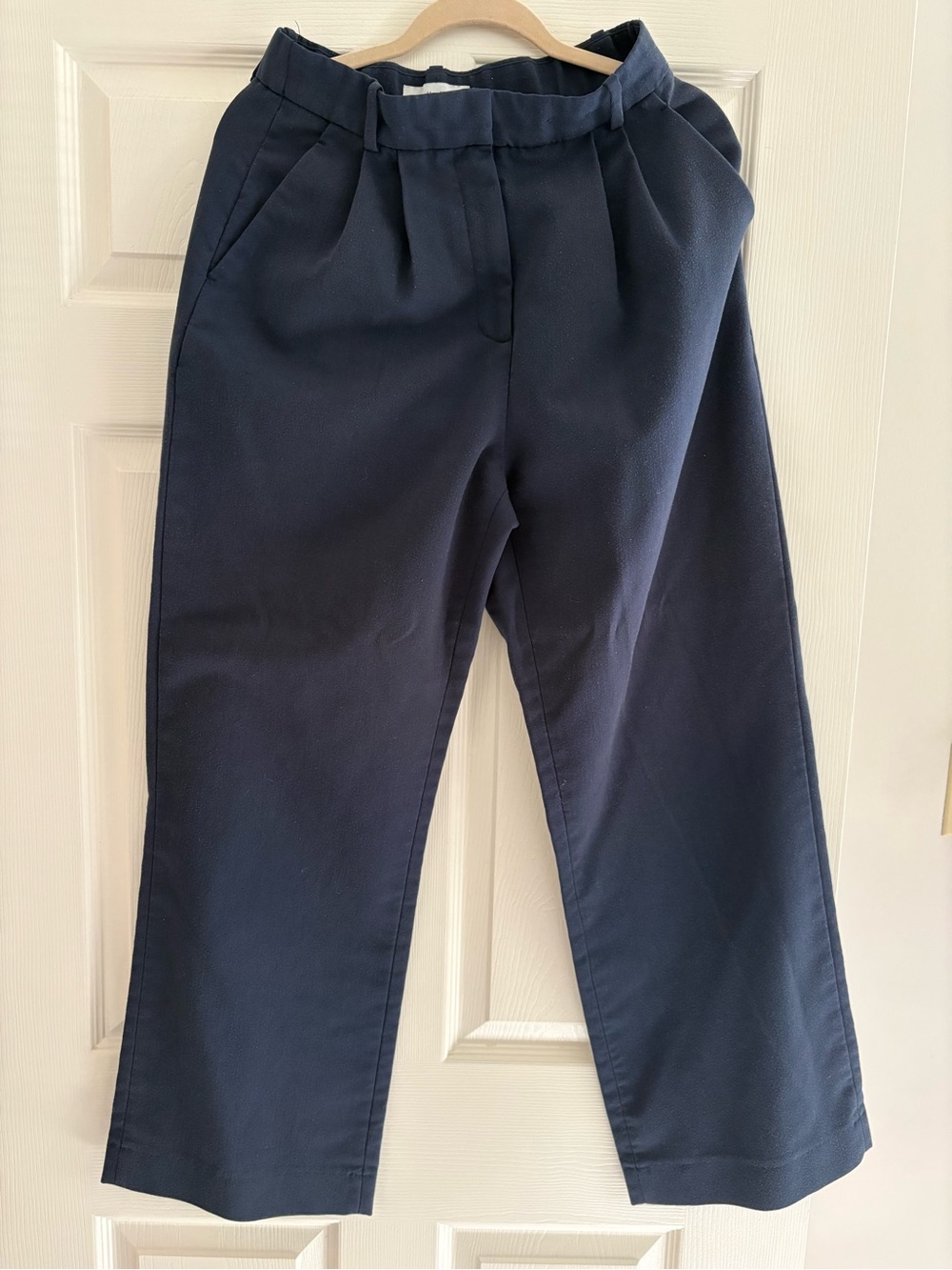 Abercrombie Curve Love Sloane Tailored Wide Leg Pant